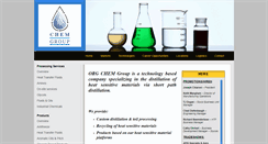 Desktop Screenshot of chem-group.com